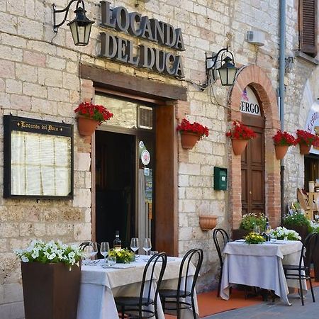 Locanda Del Duca Gubbio Buitenkant foto