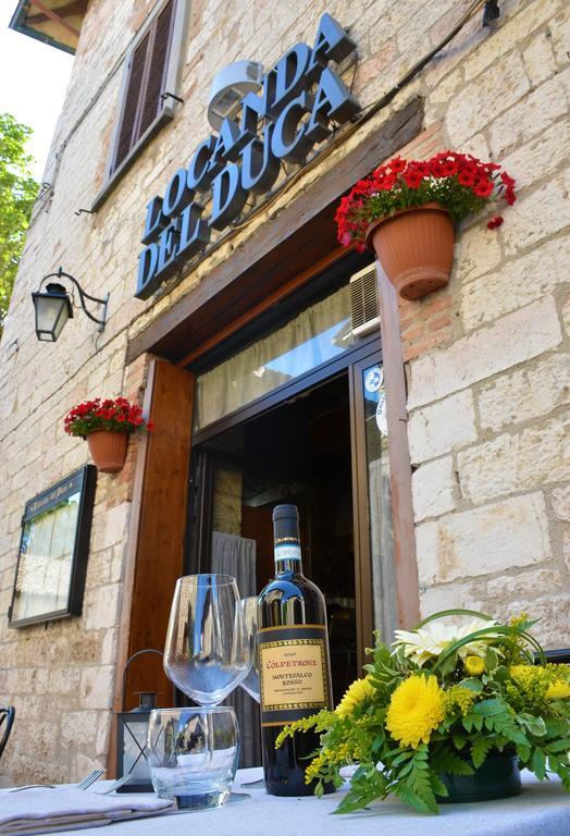 Locanda Del Duca Gubbio Buitenkant foto