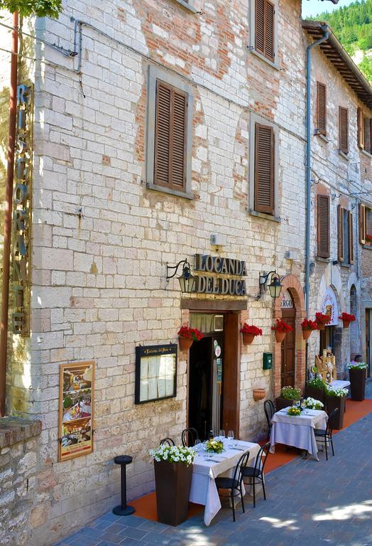 Locanda Del Duca Gubbio Buitenkant foto