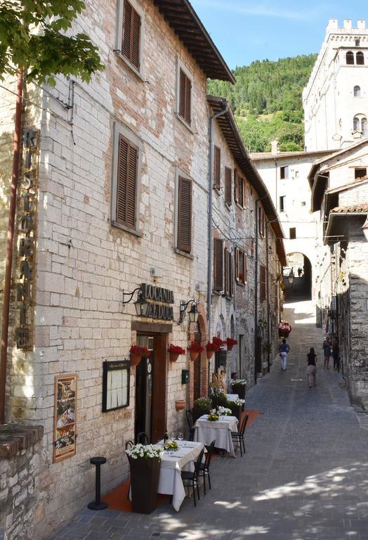 Locanda Del Duca Gubbio Buitenkant foto